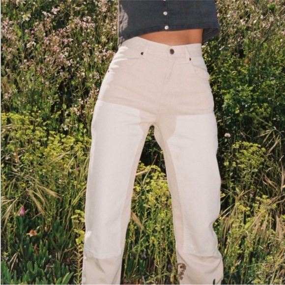 LOOKING FOR: Rudy Jude Color block Utility Pant in Salt sz 0 - Picture 1 of 1